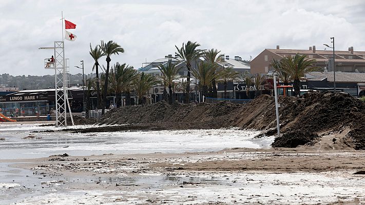 Alerta por lluvias en la Comunidad Valenciana y Murcia