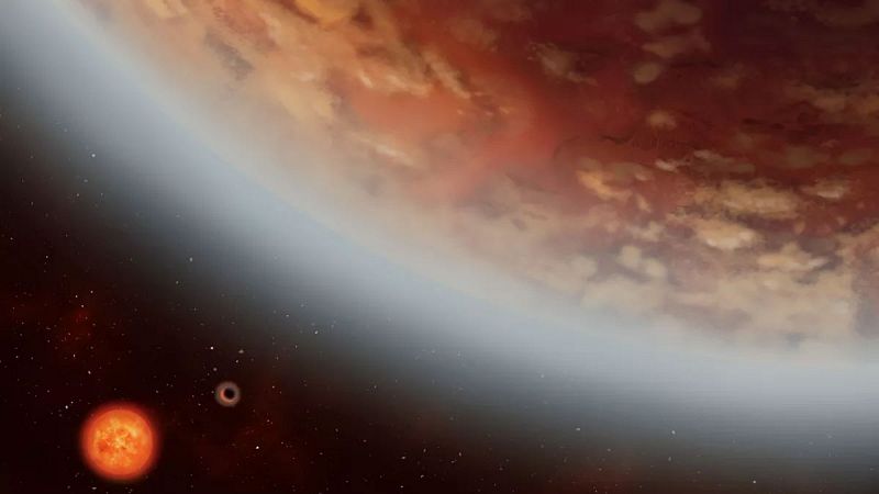 Un grupo de científicos ha detectado por primera vez vapor de agua en la atmósfera de un exoplaneta de tamaño comparable a la Tierra, lo que le convierte en "el mejor candidato hasta ahora para ser habitable", según un estudio publicado este miércole
