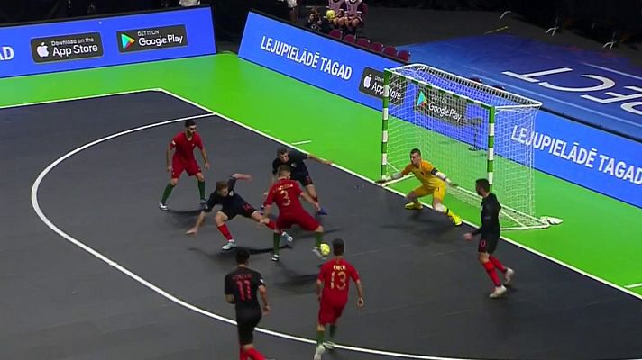 Cto. de Europa sub-19. 1ª Semifinal: Portugal - Croacia