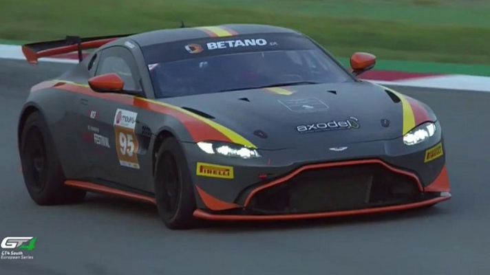 Automovilismo - GT4 European Series. 1ª Carrera, Barcelona. Resumen