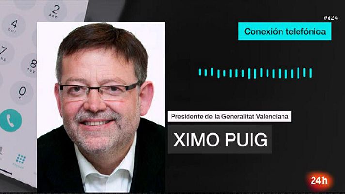 Informativo 24h - Ximo Puig pide "máxima prudencia" a la población: "Orihuela está aislada"