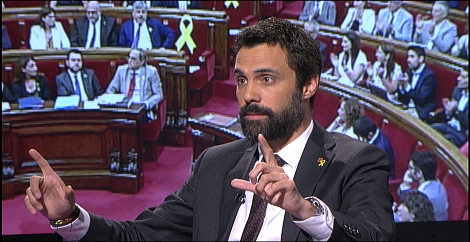 Aquí Parlem - Lluís Falgàs convida Roger Torrent per parlar de l'actualitat política a Catalunya