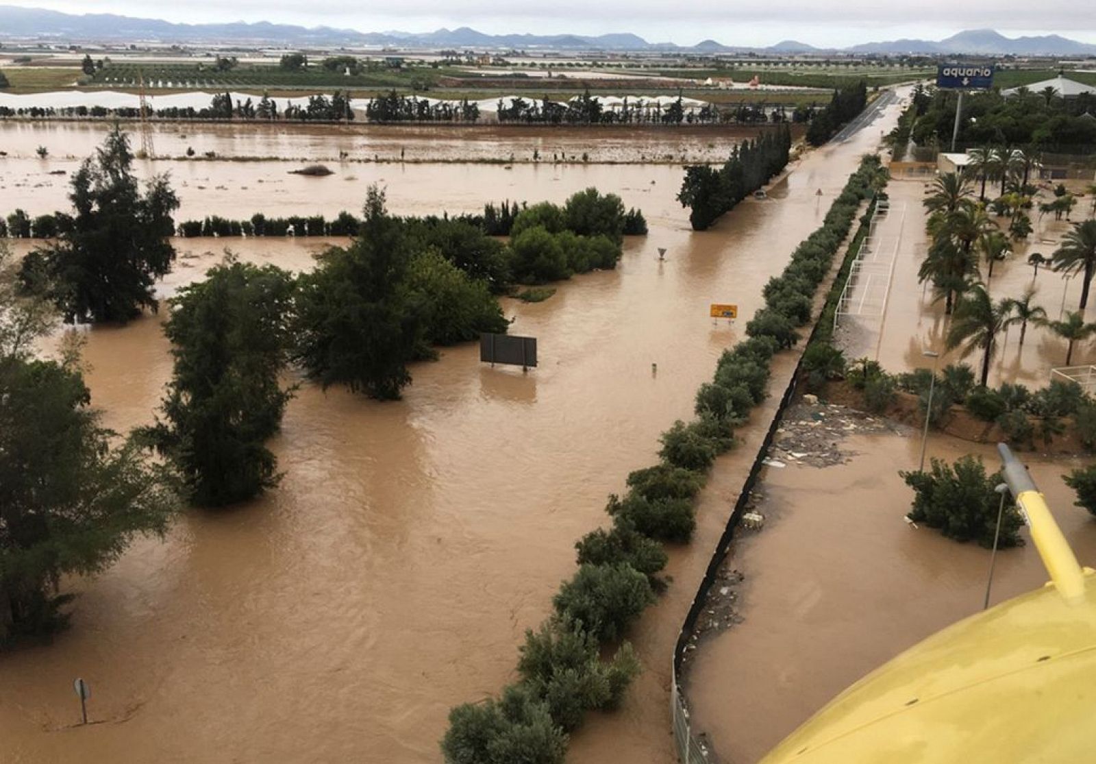 Los daños de la Gota Fría en Valencia y Murcia