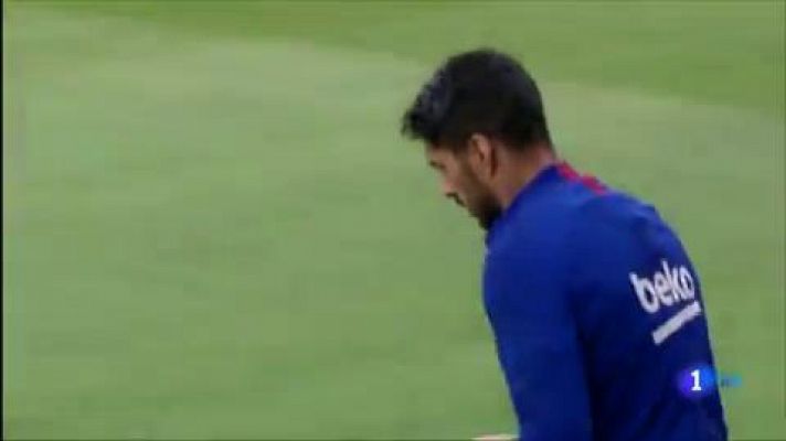 Telediario 1 - Messi queda fuera de la lista ante el Valencia, vuelve Suárez