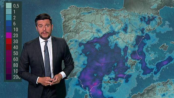 Tormentas fuertes en el centro, sur y este peninsular, y en Baleares