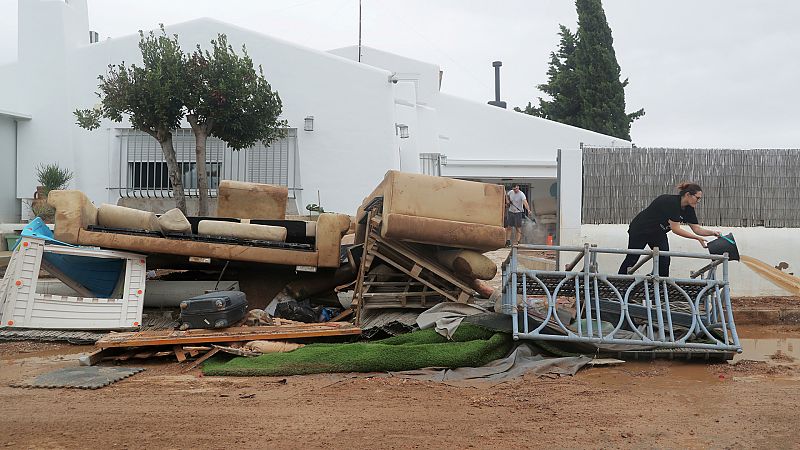 Los daños de la gota fría en Alicante: Orihuela y Almoradí sufren en la Vega Baja
