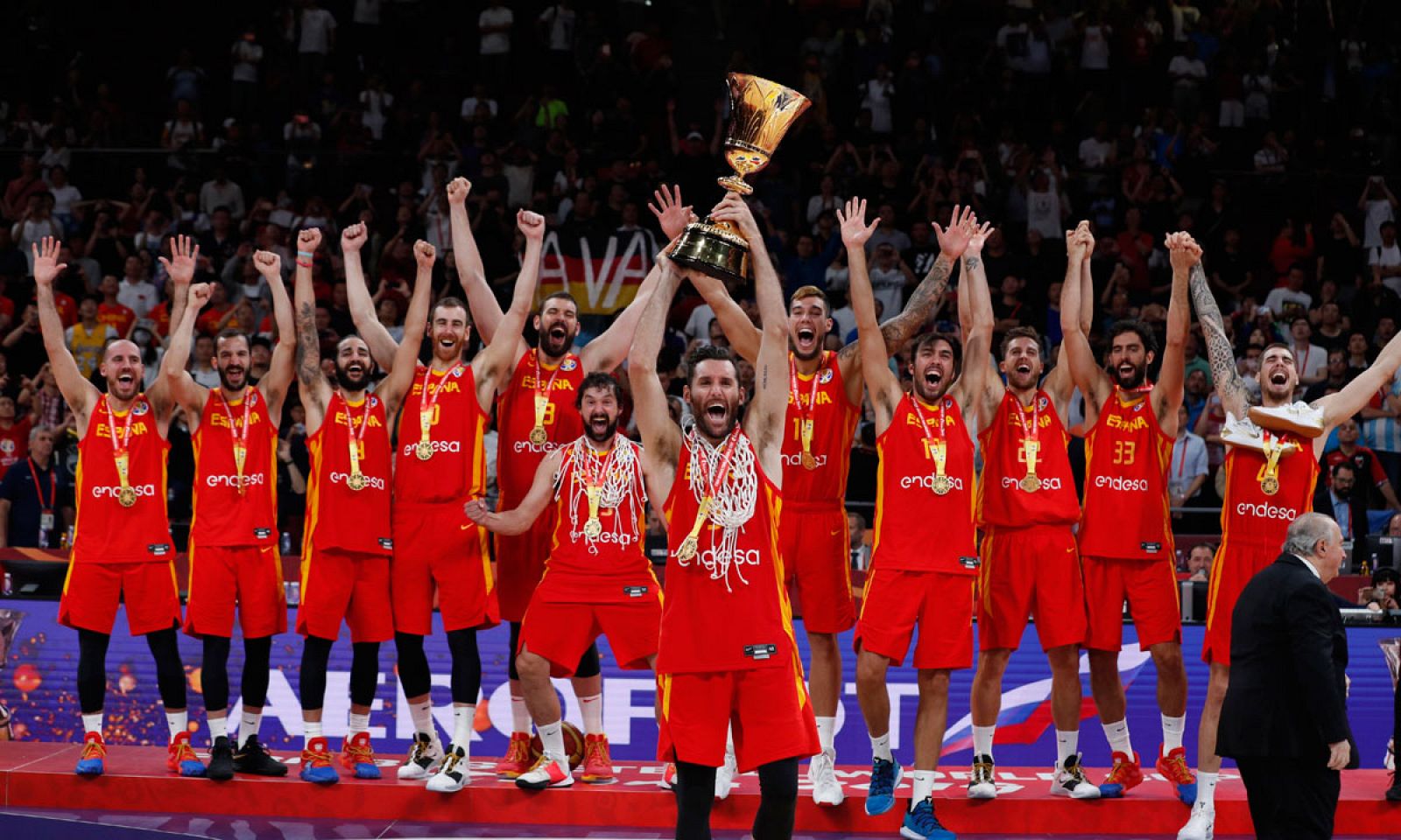 Mundial De Baloncesto 2019 Espana Conquista Su Segundo Oro Mundial Ante Argentina 75 95 Rtve Es