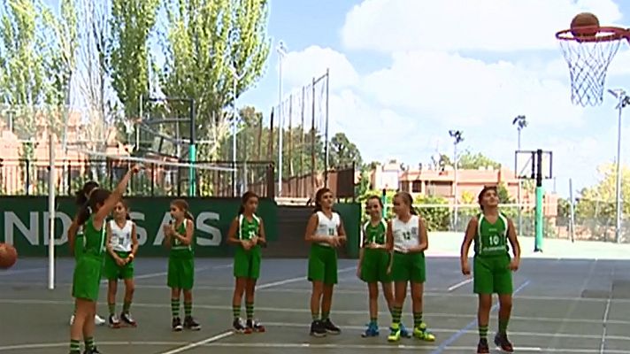 Telediario 1 - Así se forjan las futuras estrellas del baloncesto español