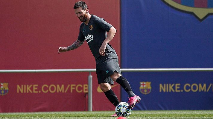 Messi viaja a Dortmund con el alta médica