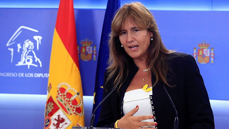 Laura Borrás (JxCat): "Parece que lo que Sánchez quiere es que todo el mundo le de sus votos gratis"