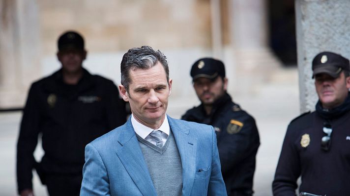 Telediario 1 - El juez concede a Urdangarin salidas de prisión dos veces a la semana para hacer voluntariado