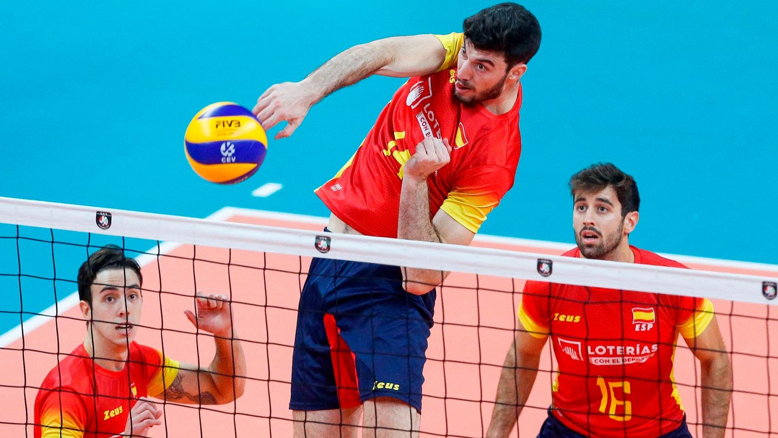 Europeo de voleibol - España logra ante Austria su primera victoria