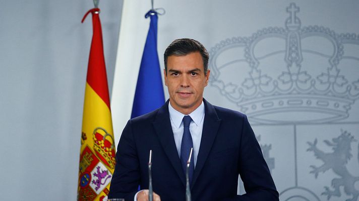 Sánchez culpa a PP, Cs y Unidas Podemos de la repetición de elecciones