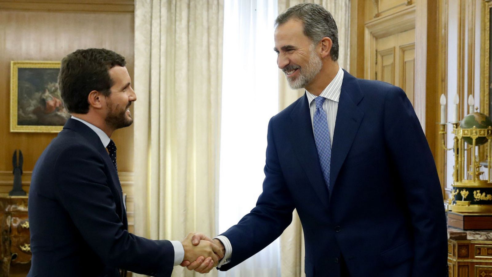 La oposición mantiene el bloqueo durante la ronda de consultas al rey | Ver