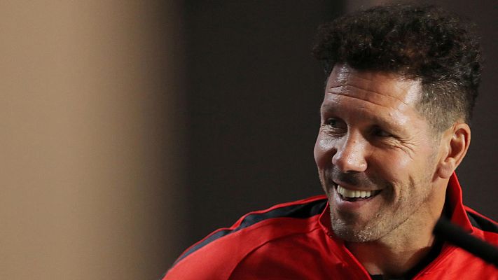 Simeone: "Es difícil preparar algo contra Cristiano, es un animal del gol"