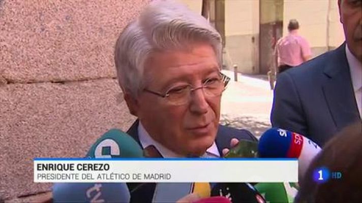 Telediario 1 - Marcos Llorente: "Cristiano es un profesional, entrena las 24 horas del día"