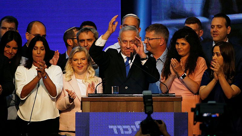 La repetición electoral en Israel reproduce el empate técnico entre Netanyahu y Gantz