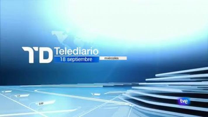 Telediario - 21 horas - 18/09/19