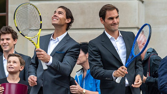 Telediario 1 - Nadal reaparece en la Laver Cup