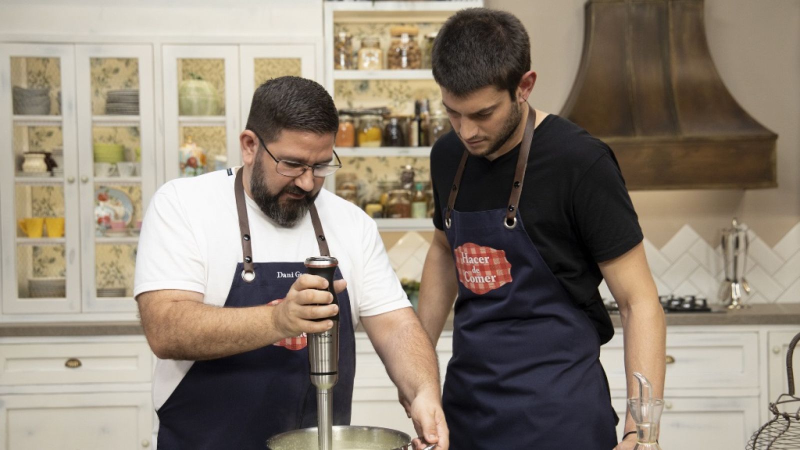 Hacer de comer - Crema de calabacín y carrillada de cerdo