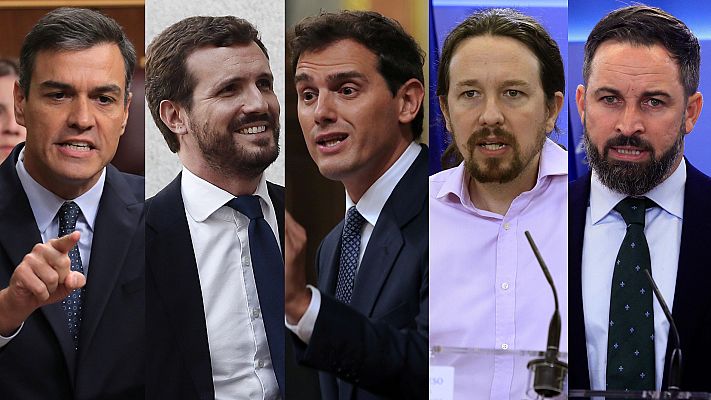 Telediario 1 - Los partidos esbozan sus campañas electorales del 10N