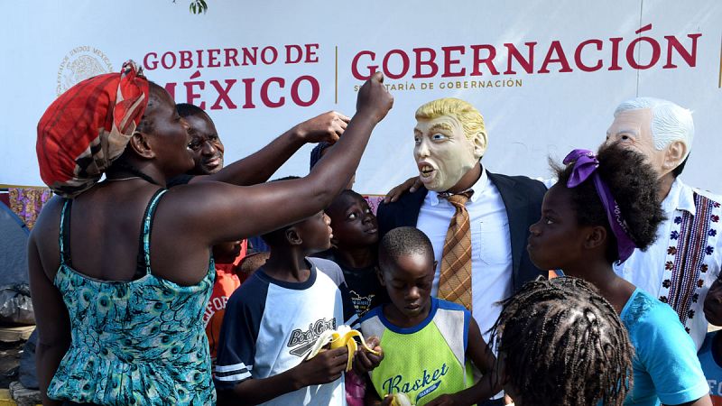 Estados Unidos bloquea en México a los migrantes africanos