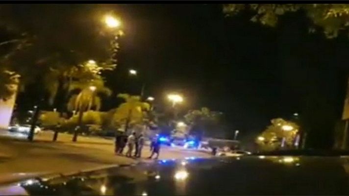 Detenido un motorista sin carné en Sevilla