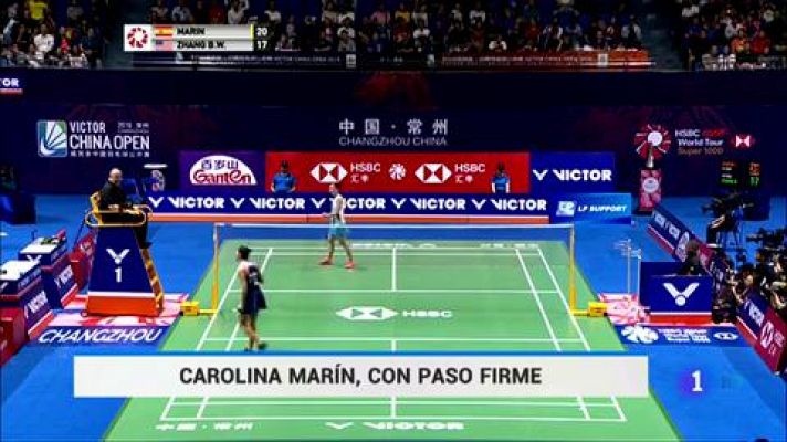 Carolina Marín avanza con paso firme en China