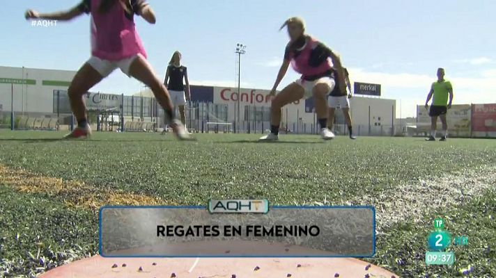 En el fútbol de mujeres hay trabajo