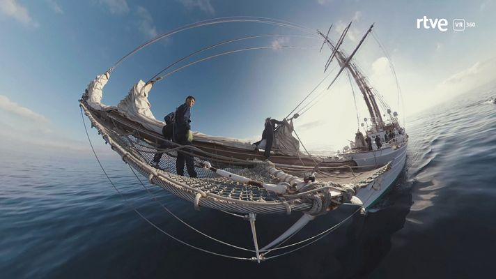 El Lab de RTVE recrea la primera vuelta al mundo en una ruta interactiva y un viaje de 360º en el buque Elcano