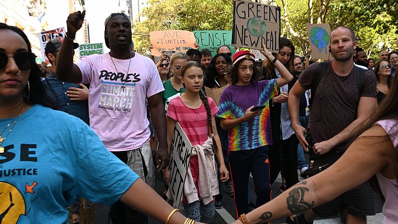 Protesta global para reclamar medidas contra la crisis climática