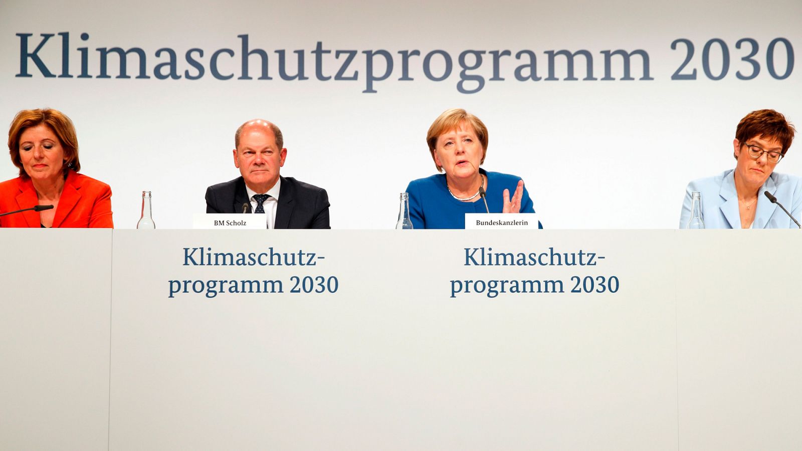Alemania lanza un plan de 54.000 millones para combatir el cambio climático