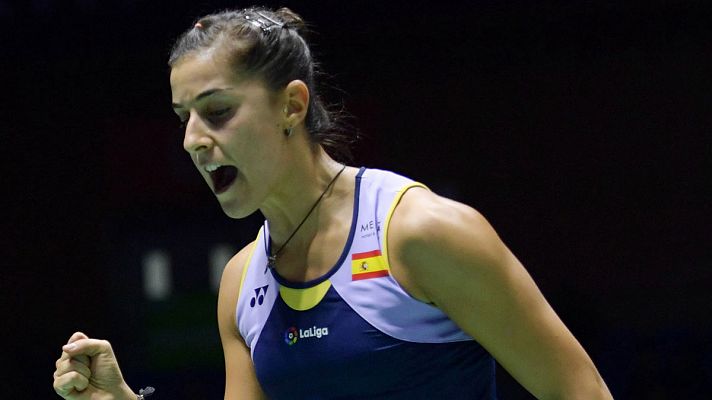 Carolina Marín vence a la japonesa Sayaka Takahashi y jugará la final del Abierto de China de Bádminton