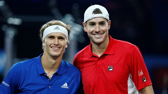 Tenis - Laver Cup 2019. 5º partido individual:  Zverev - Isner