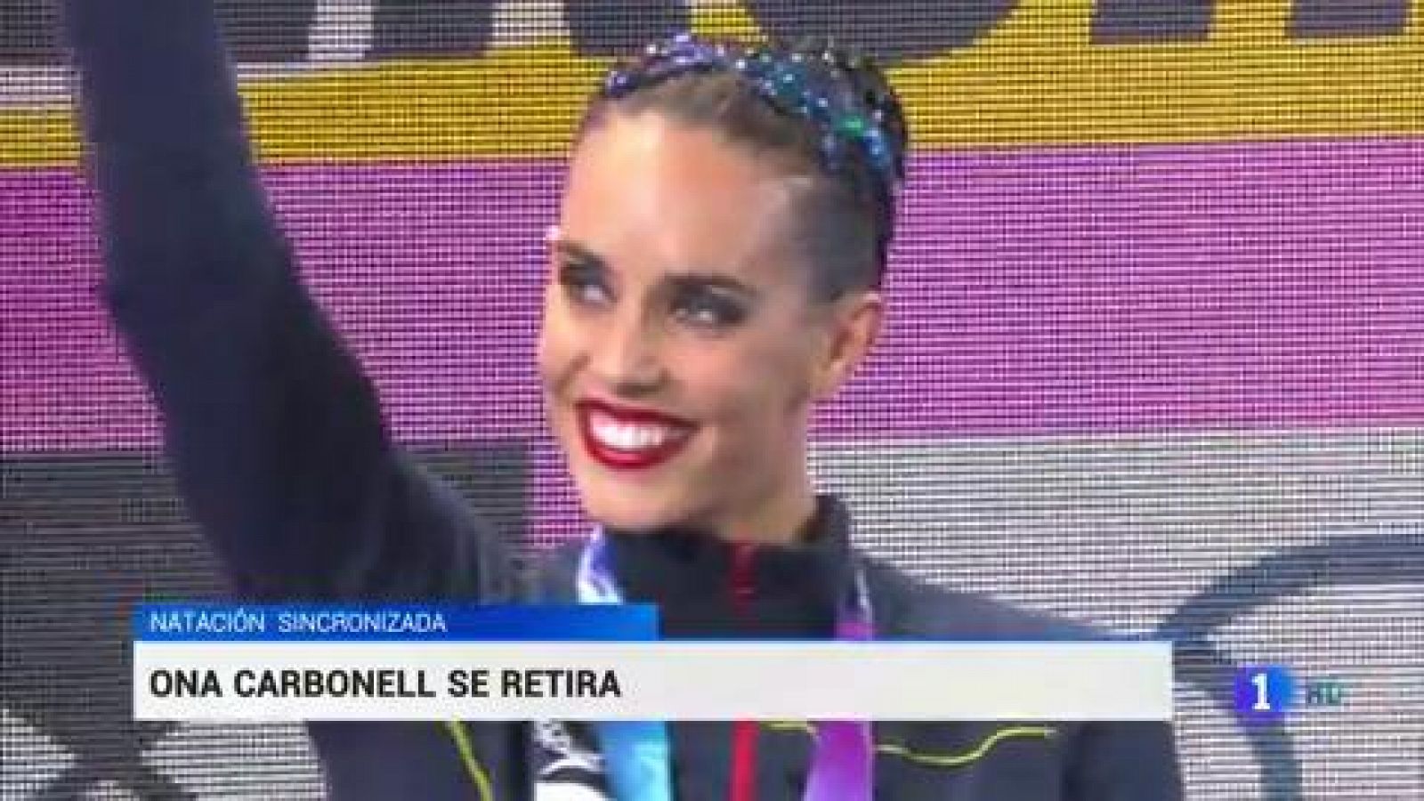 Natación sincronizada | Ona Carbonell renuncia a ir a Tokio y comunica su retirada temporal  - RTVE.es