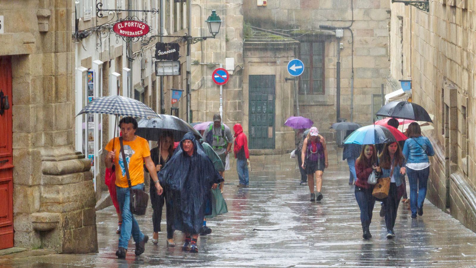 El Tiempo: Fuertes precipitaciones en el norte penínsular e inestabilidad en Canarias
