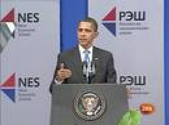  - Obama quiere una Rusia "fuerte"
