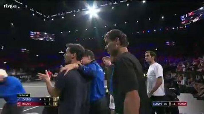  - Zverev gana a Raonic y Europa celebra su tercera Laver Cup
