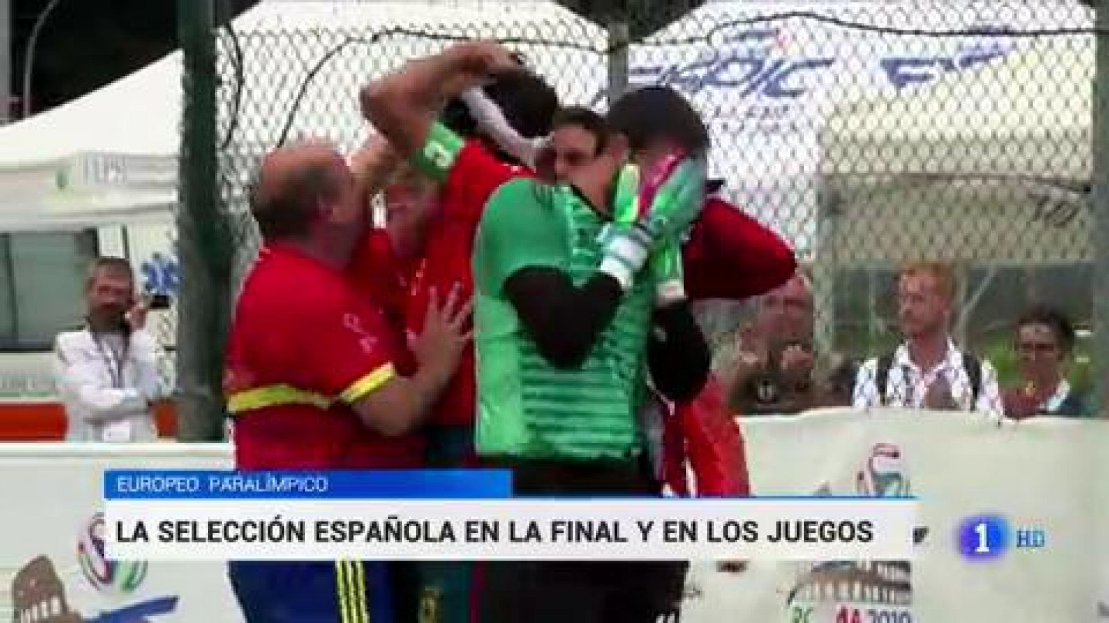 España pasa a la final del Europeo de fútbol para ciegos e irá a los Juegos