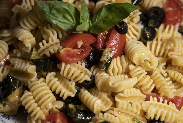 "Pasta con verduras" de Dani García