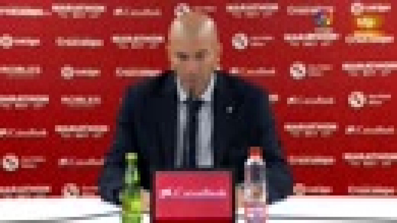 Zidane: "Estoy contengo porque es una victoria de grupo" - RTVE.es