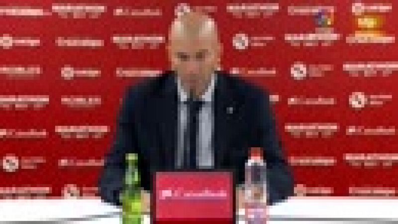 Zidane: "Estoy contengo porque es una victoria de grupo"