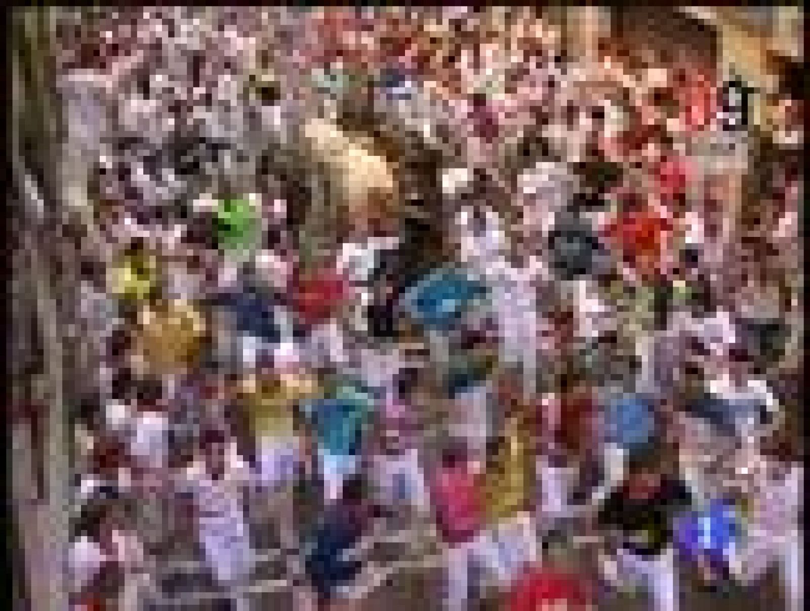 San Fermín: El corredor Julen Madina, embestido | RTVE Play