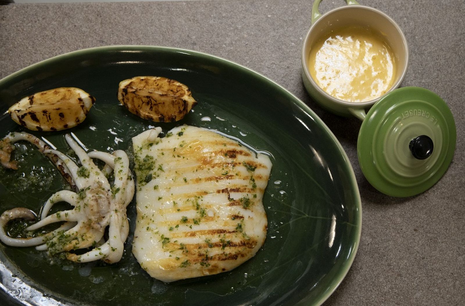 "Sepia con alioli" de Dani García | Ver