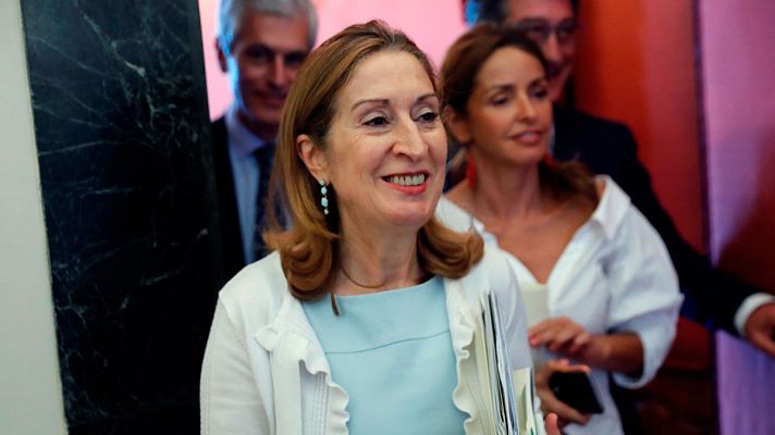 Telediario 1 - Ana Pastor: "Cada día me siento más feminista"