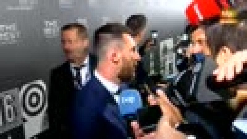 Messi: "Es un premio que no tenía así que estoy contento"