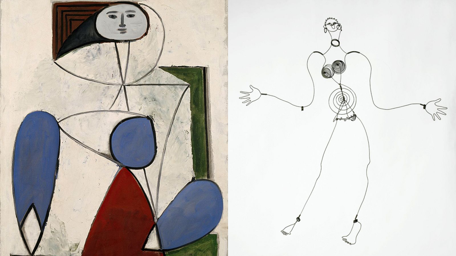 Telediario 1: El Museo Picasso Málaga presenta la exposición Calder-Picasso | RTVE Play