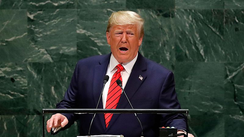 Trump: "El futuro no pertenece a los globalistas, pertenece a los nacionalistas"