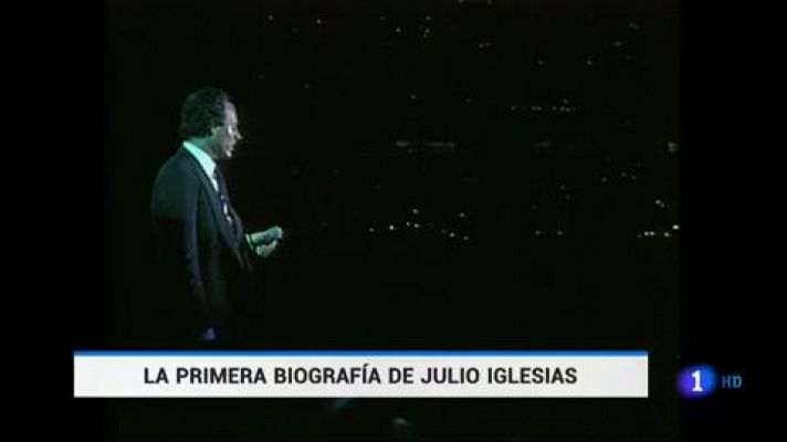 Telediario 1 - Se publica la primera biografía de Julio Iglesias