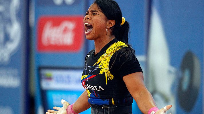 Halterofilia - Solís arrebata a Lydia Valentín el oro mundial de halterofilia